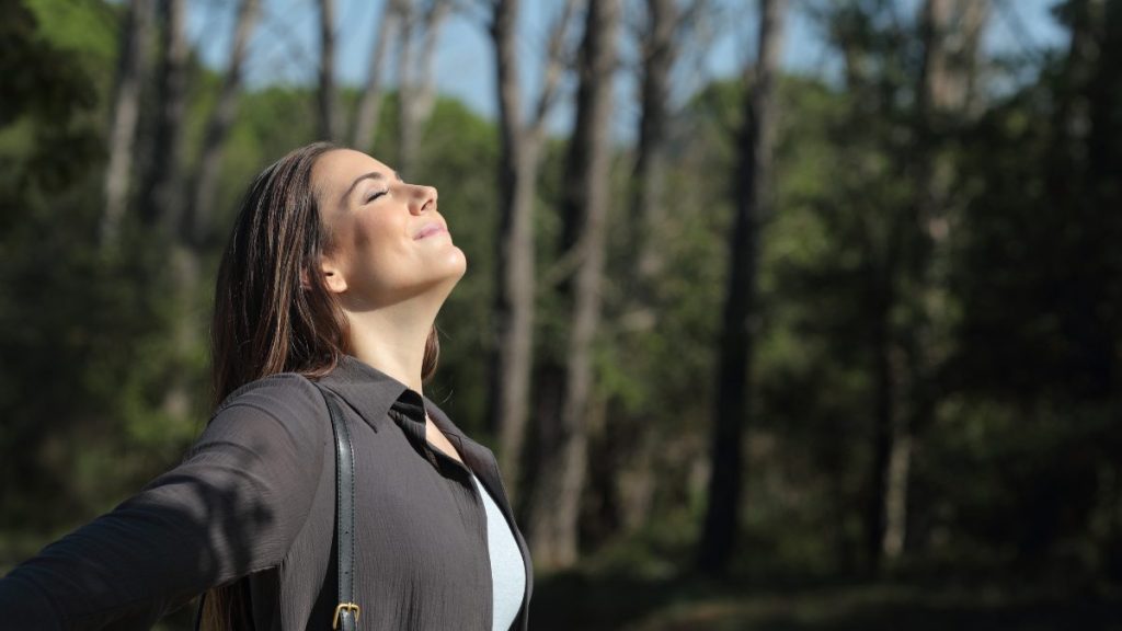 Yoga Übung gegen Stress im Alltag