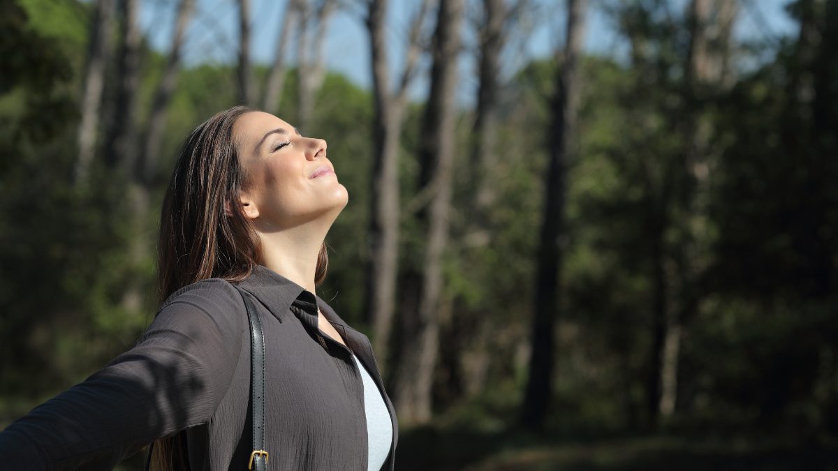 Yoga Übung gegen Stress im Alltag