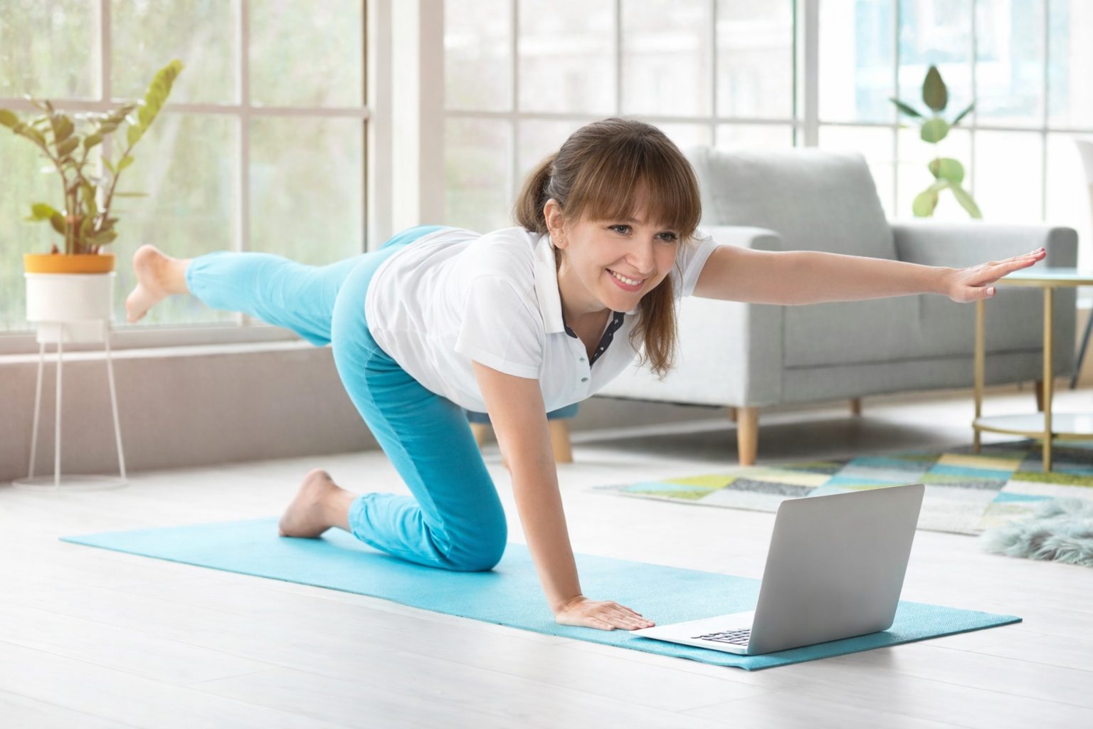 Yoga gegen Stress & Erschöpfung Hatha Yoga Onlinekurs